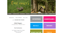 Desktop Screenshot of cotevosges.com